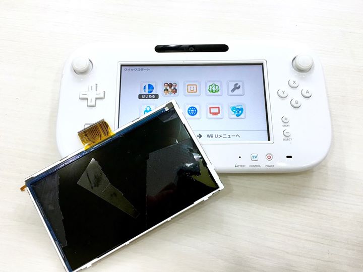 任天堂 Wii U ゲームパッド修理開始しました ガレージ９９のブログ